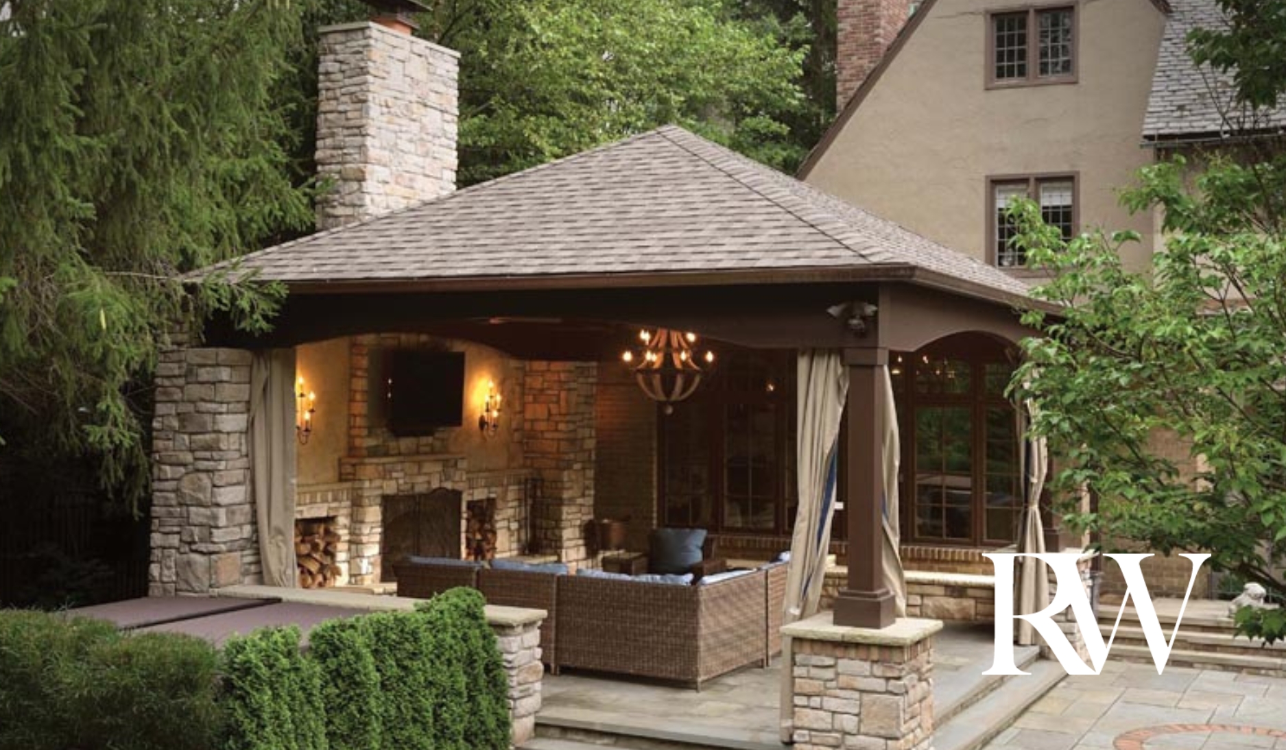 Explore Rockwood’s outdoor pavilions—premium, durable structures designed to add shade, comfort, and style to any backyard.